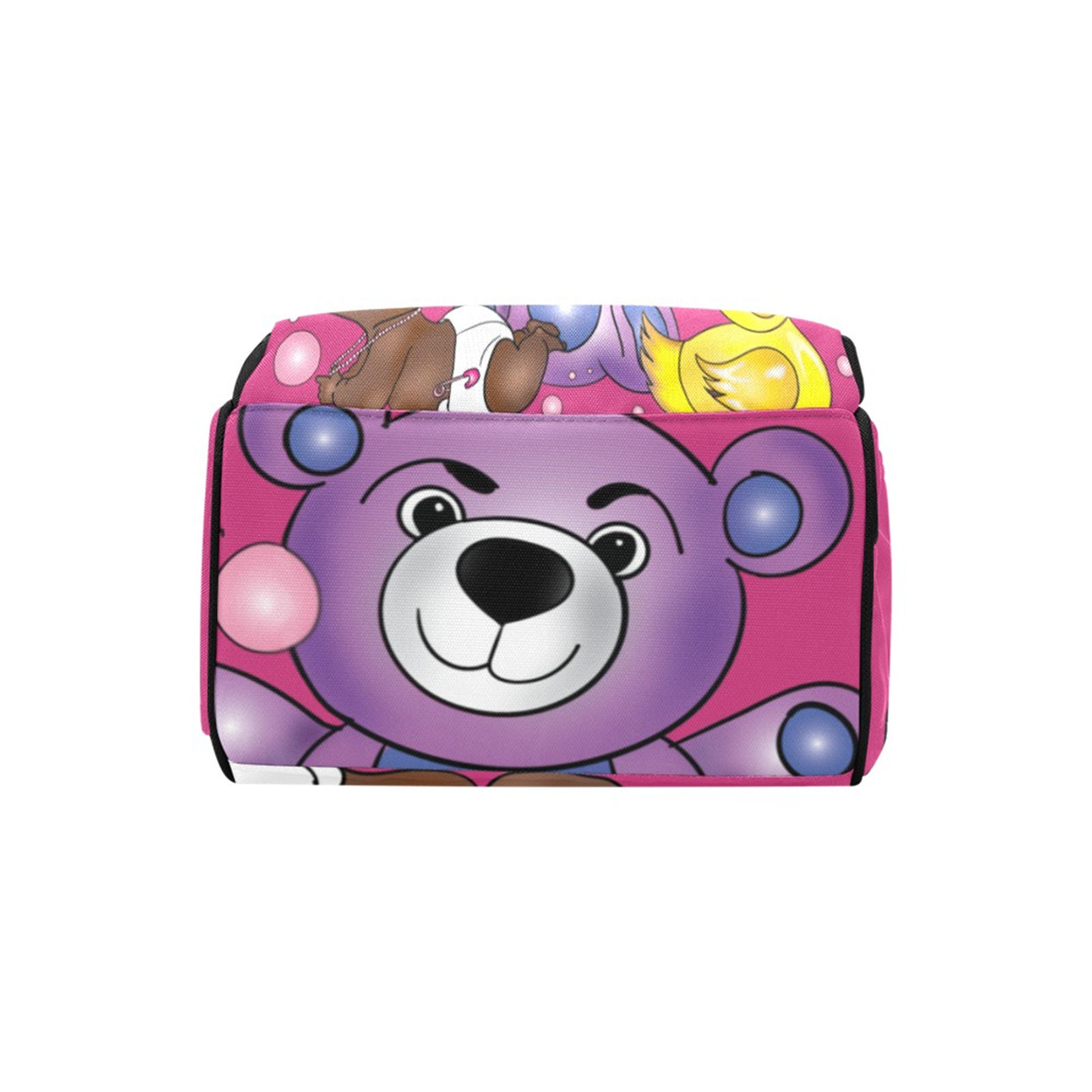 Afro Personalized Baby Bag/ Diaper Bag/ African American Baby Girl Backpack/ Clothing Bottles Bag/ Baby Shower Gift