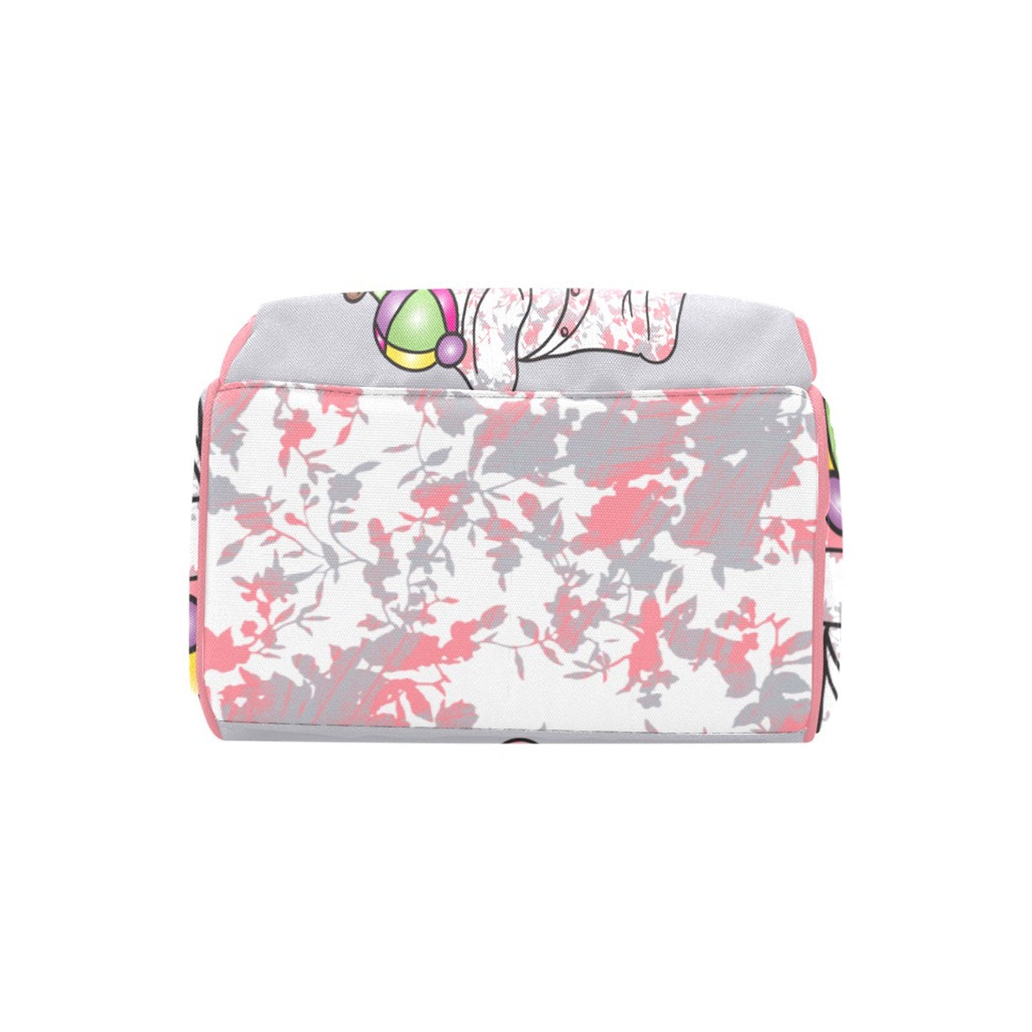 Personalized Baby Bag/ Diaper Bag/ African American Baby Girl Backpack/ Clothing Bottles Bag/ Baby Shower Gift