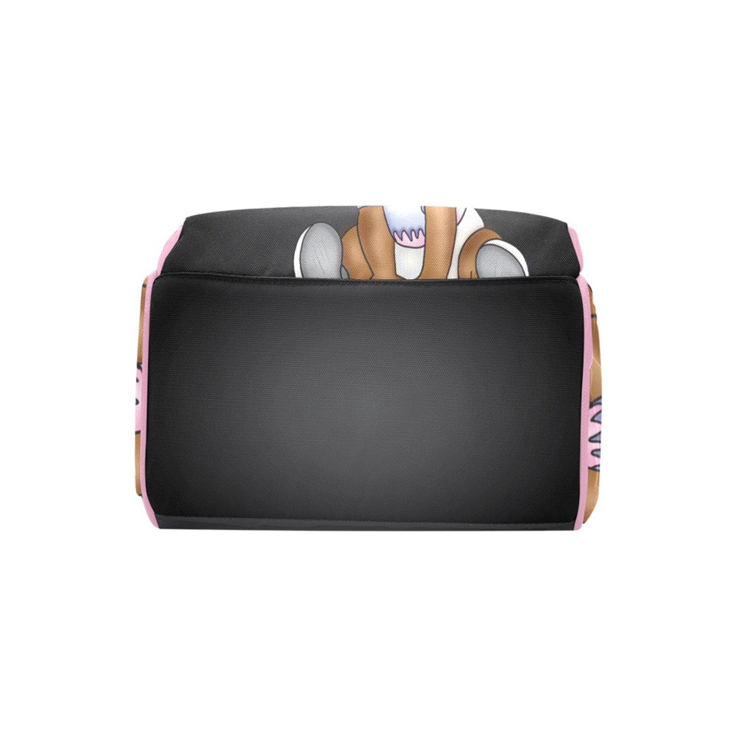 Afro Personalized Baby Bag/ Diaper Bag/ African American Baby Girl Backpack/ Clothing Bottles Bag/ Baby Shower Gift