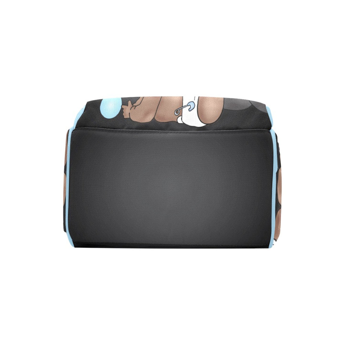 Afro Personalized Baby Bag/ Diaper Bag/ African American Baby Boy Backpack/ Clothing Bottles Bag/ Baby Shower Gift