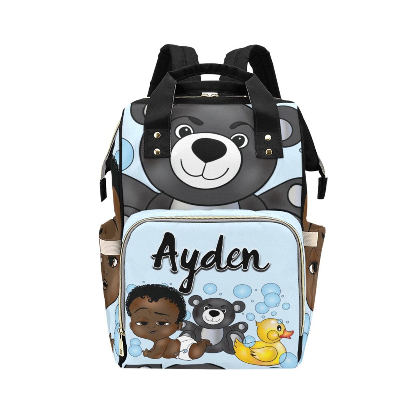 Personalized Baby Boy Blanket/ fleece Blanket/ Custom Name Blanket/ Newborn Baby Boy/ Baby Shower Gift/ African American Baby Boy