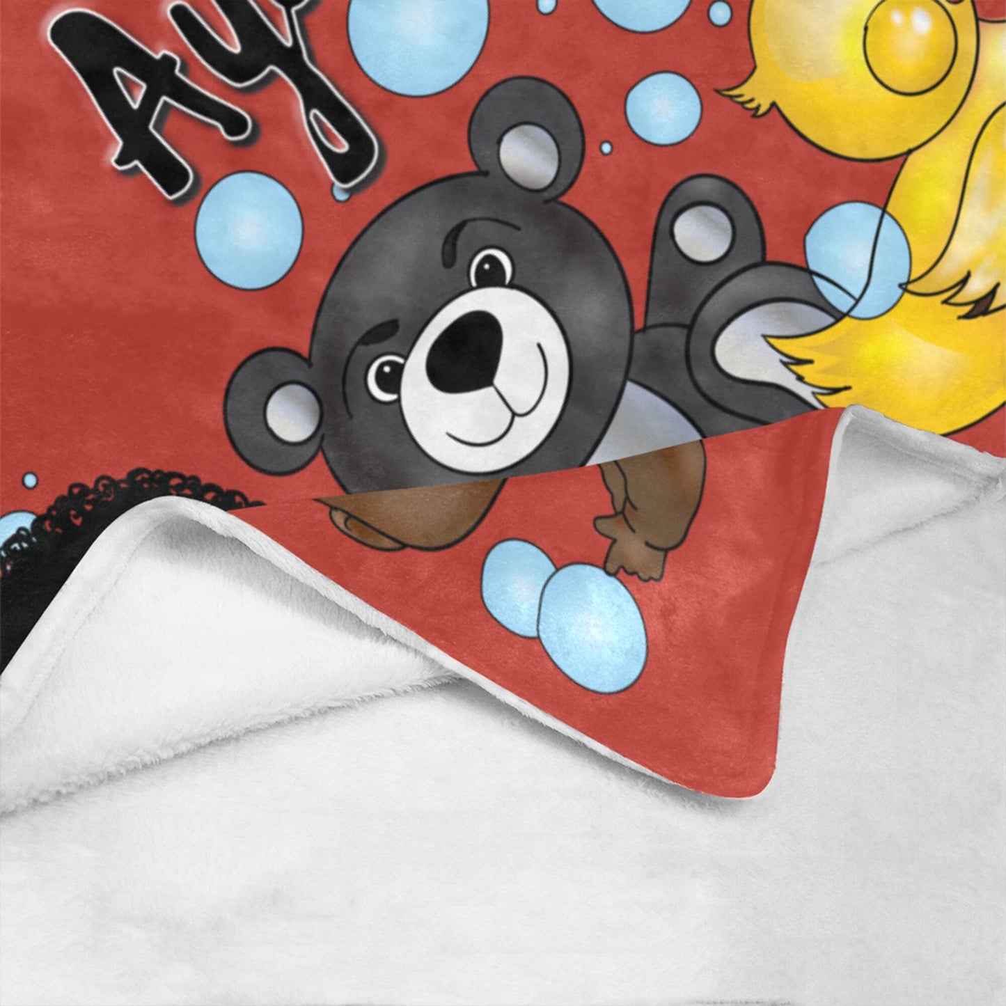 Personalized Baby Boyl Blanket/ fleece Blanket/ Custom Name Blanket/ Newborn Baby Boy/ Baby Shower Gift/ African American Baby Boy