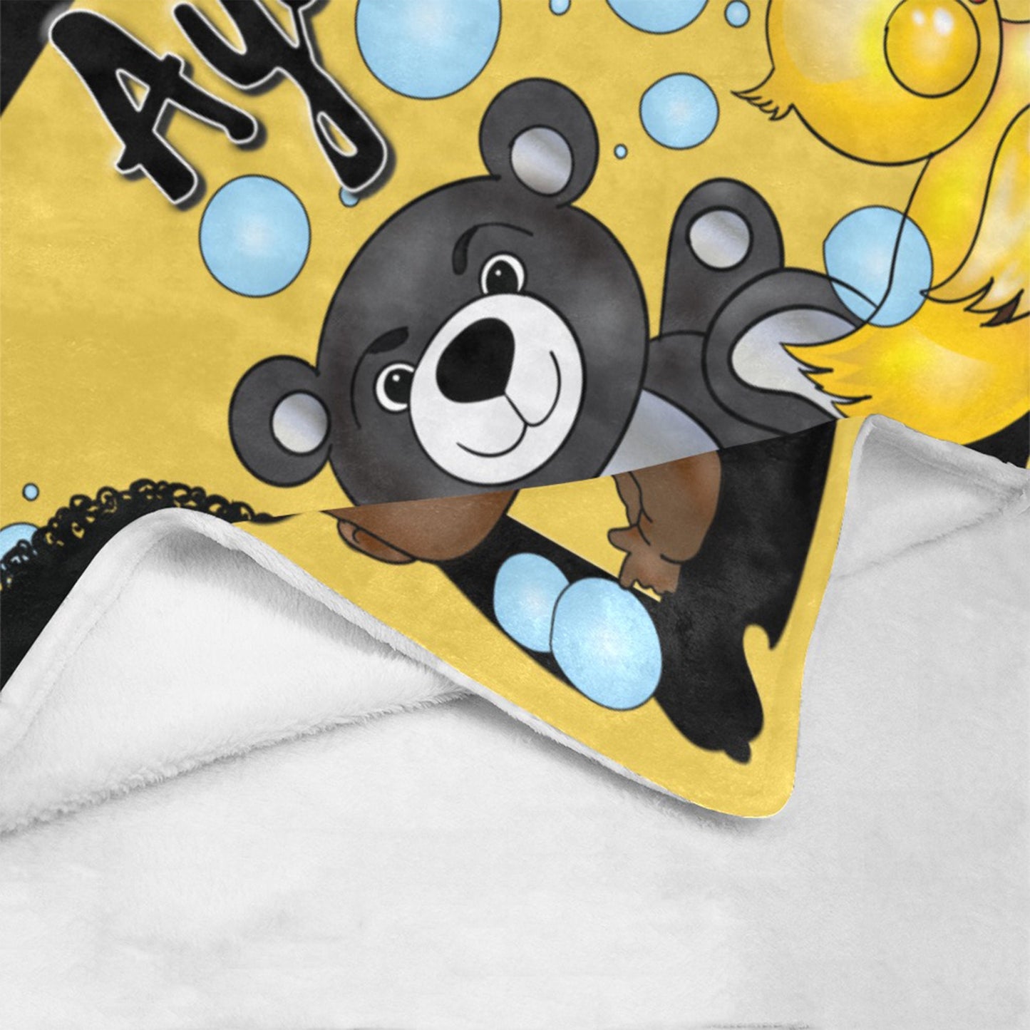 Personalized Baby Boyl Blanket/ fleece Blanket/ Custom Name Blanket/ Newborn Baby Boy/ Baby Shower Gift/ African American Baby Boy