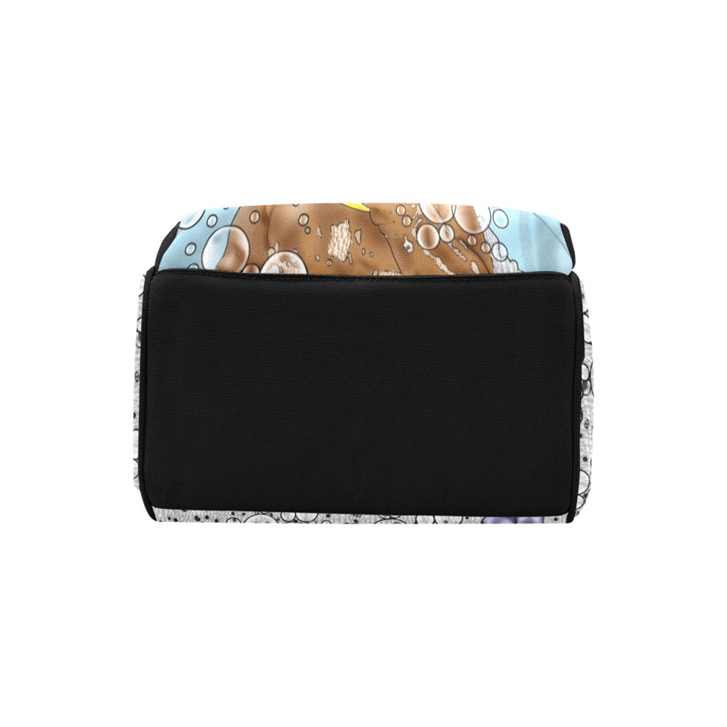 Afro Personalized Baby Bag/ Diaper Bag/ African American Baby Boy Backpack/ Clothing Bottles Bag/ Baby Shower Gift