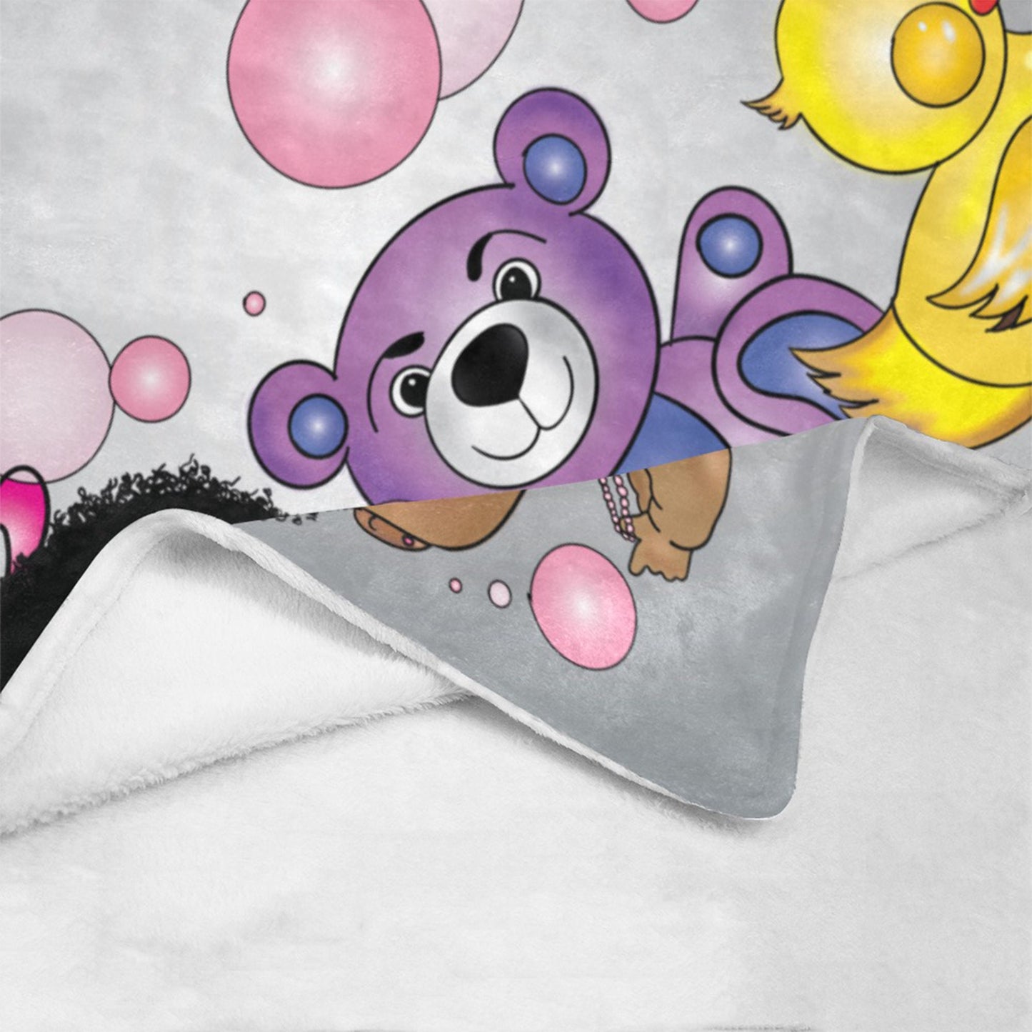 Personalized Baby Girl Blanket/ fleece Blanket/ Custom Name Blanket/ Newborn Baby Girl/ Baby Shower Gift/ African American Baby Girl