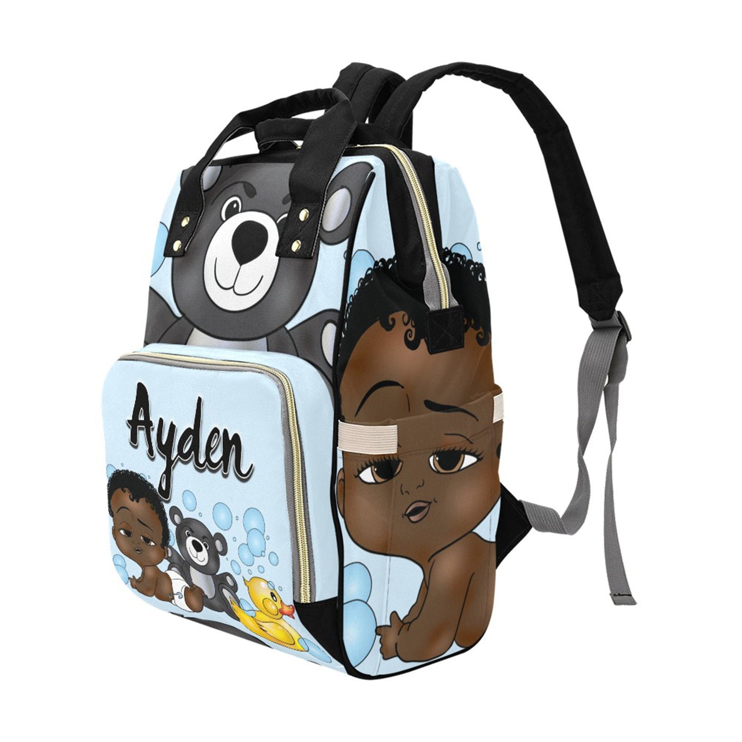 Personalized Baby Boyl Blanket/ fleece Blanket/ Custom Name Blanket/ Newborn Baby Boy/ Baby Shower Gift/ African American Baby Boy