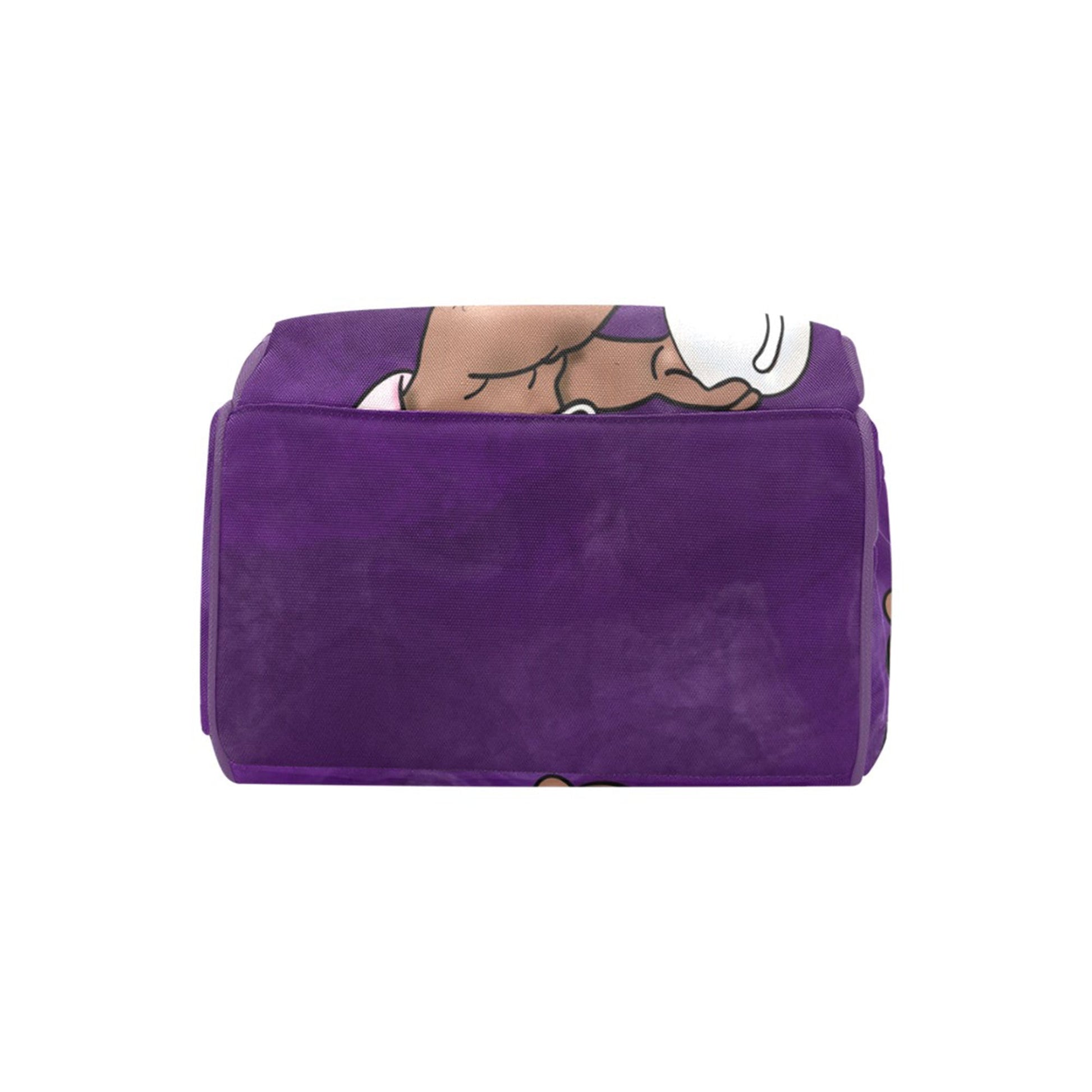 Afro Personalized Baby Bag/ Diaper Bag/ African American Baby Girl Backpack/ Clothing Bottles Bag/ Baby Shower Gift