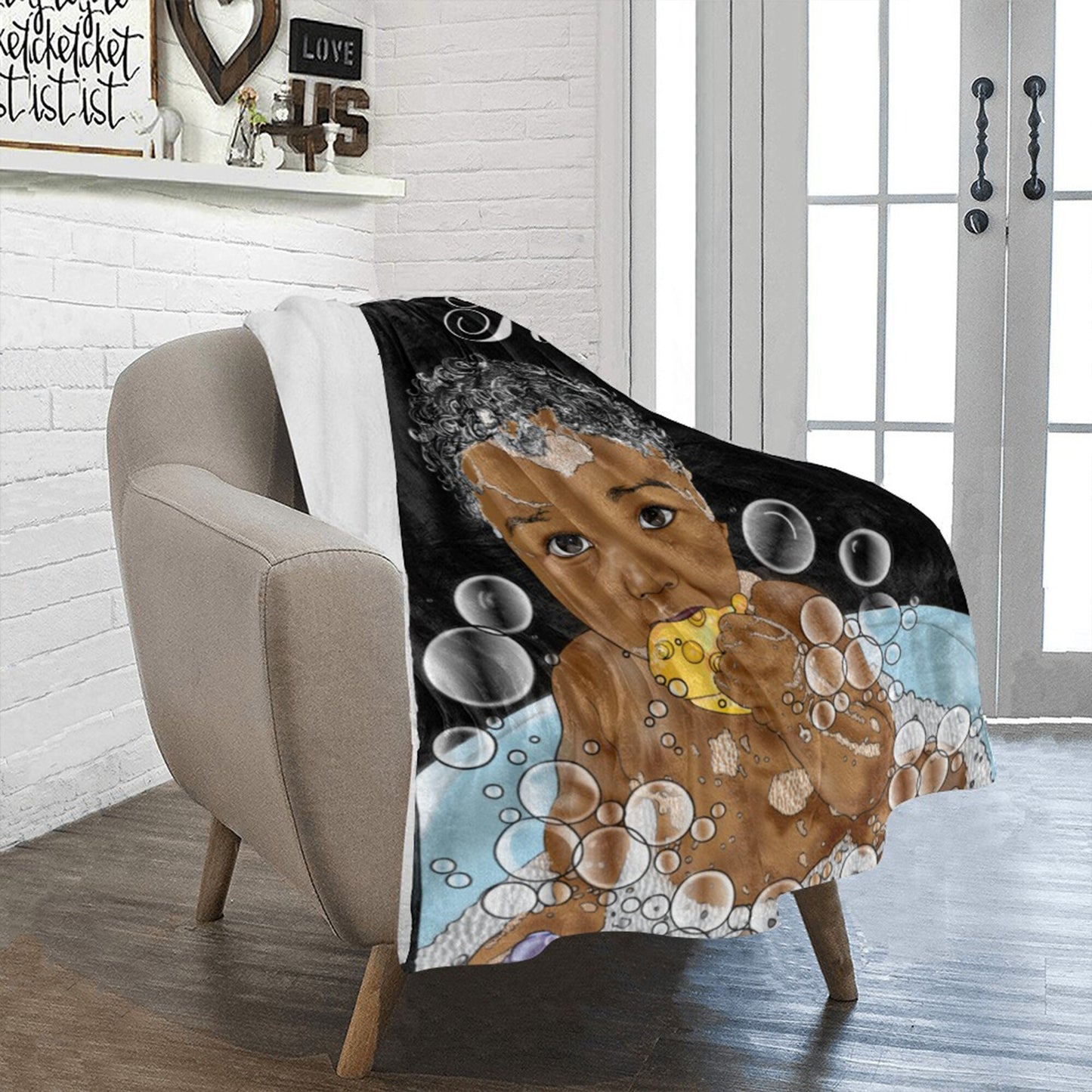 Baby Blanket/Ultra-Soft Micro Fleece Blanket/Baby Shower Gift