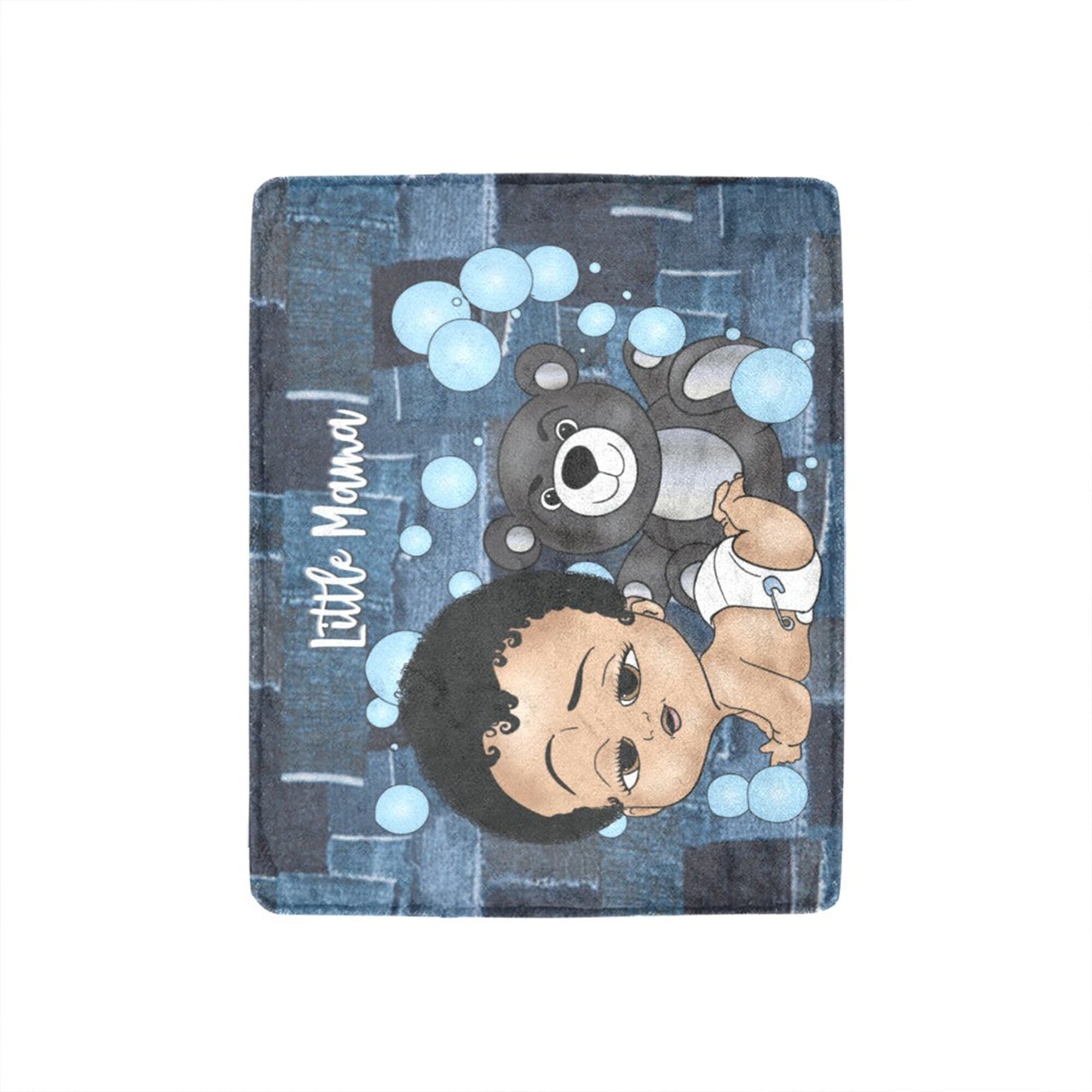 Personalized Baby Boy Blanket/ fleece Blanket/ Custom Name Blanket/ Newborn Baby Boy/ Baby Shower Gift/ Baby Boy