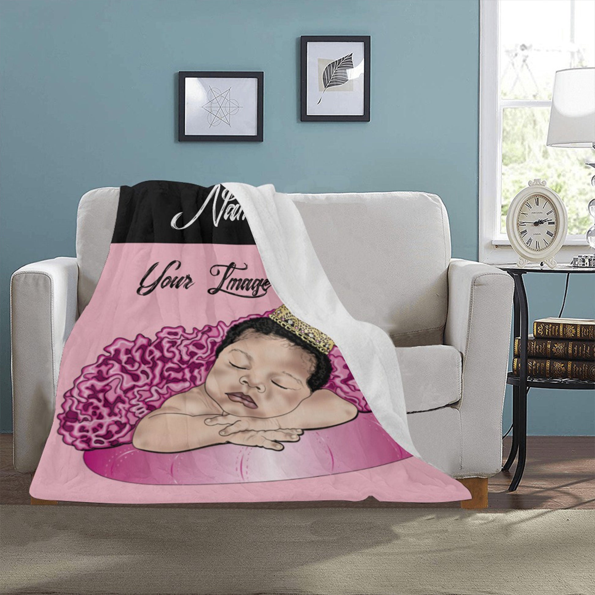 Create Your Own Personalized Baby Blanket/ fleece Blanket/ Custom Name Blanket/ Newborn Baby/ Baby Shower Gift