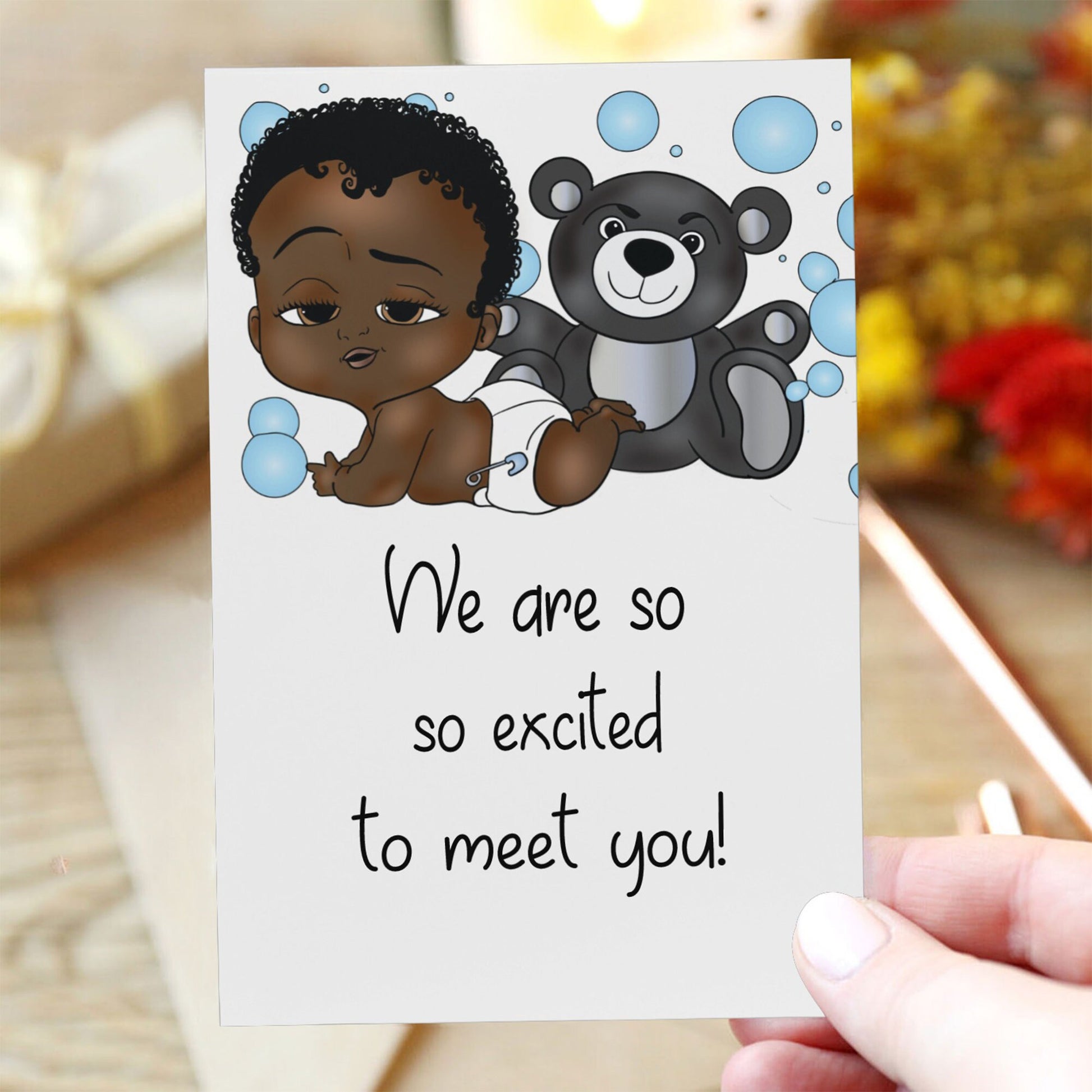 Afro Personalized Baby Bag/ Diaper Bag/ African American Baby Boy Backpack/ Clothing Bottles Bag/ Baby Shower Gift