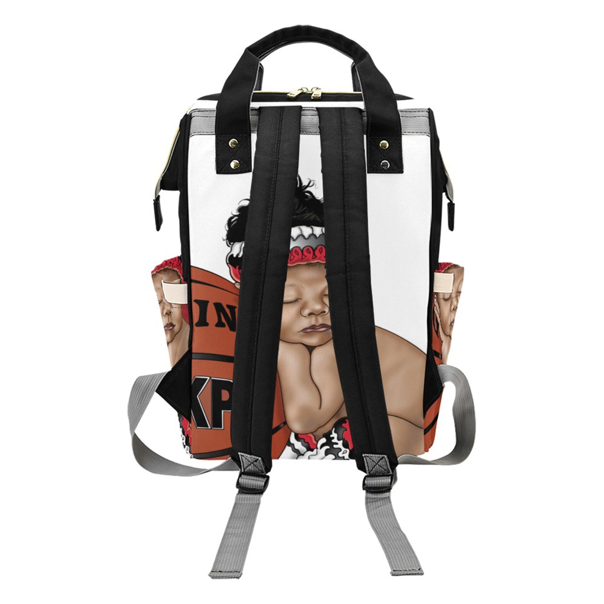 PERSONALIZED sport Diaper Bag Knapsack Set /clothing bag/Name Embroidered Bottle warmer Pouch for infant /Baby Bag /Baby Gift