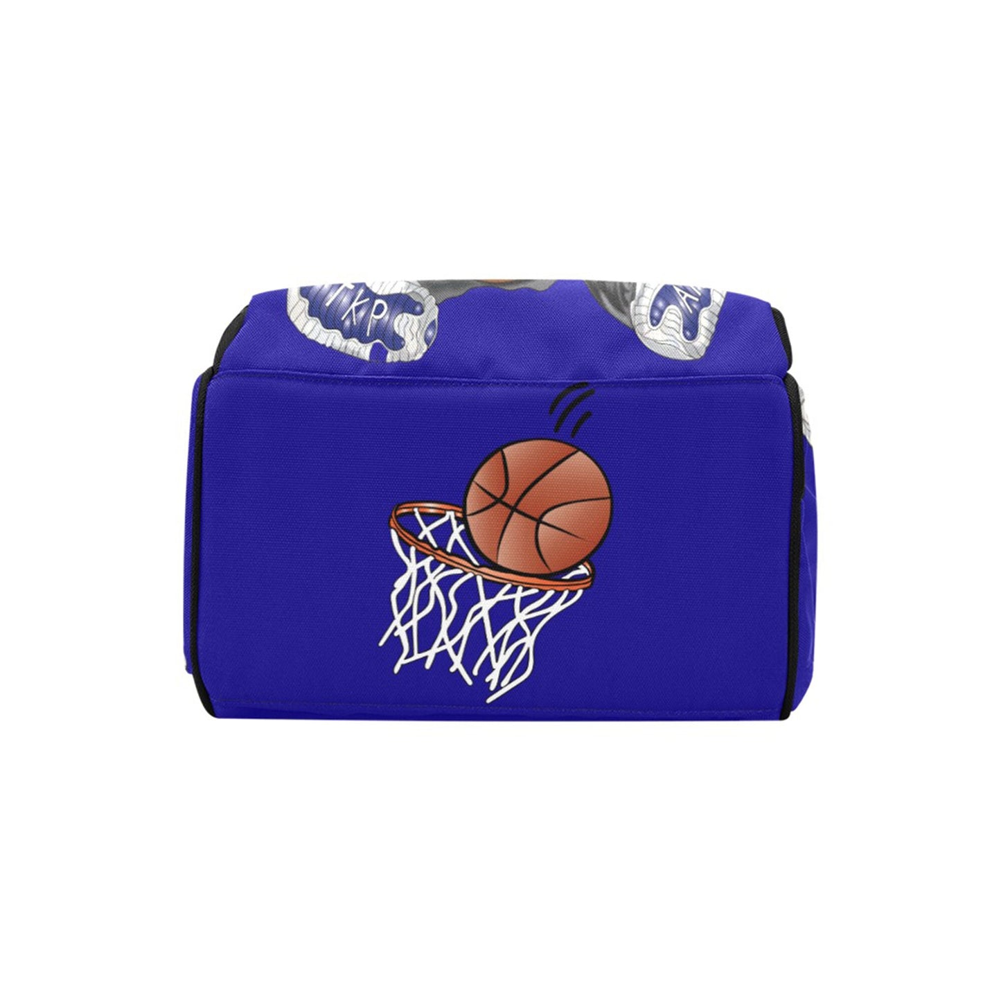 Personalized Sports Baby Bag/ Basketball Diaper Bag/ African American Baby Boy Backpack/ Clothing Bottles Bag/ Baby Shower Gift