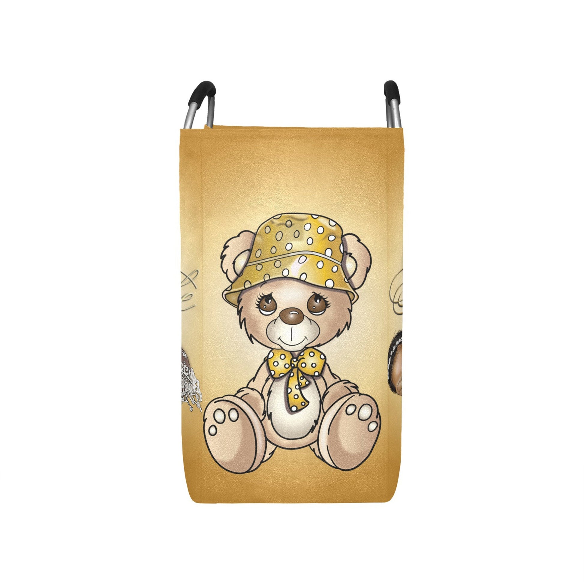 Personalized Baby Hamper/ Laundry Bag/ African American Baby Boy Laundry Basket/ Storage Basket/ Baby Shower Gift