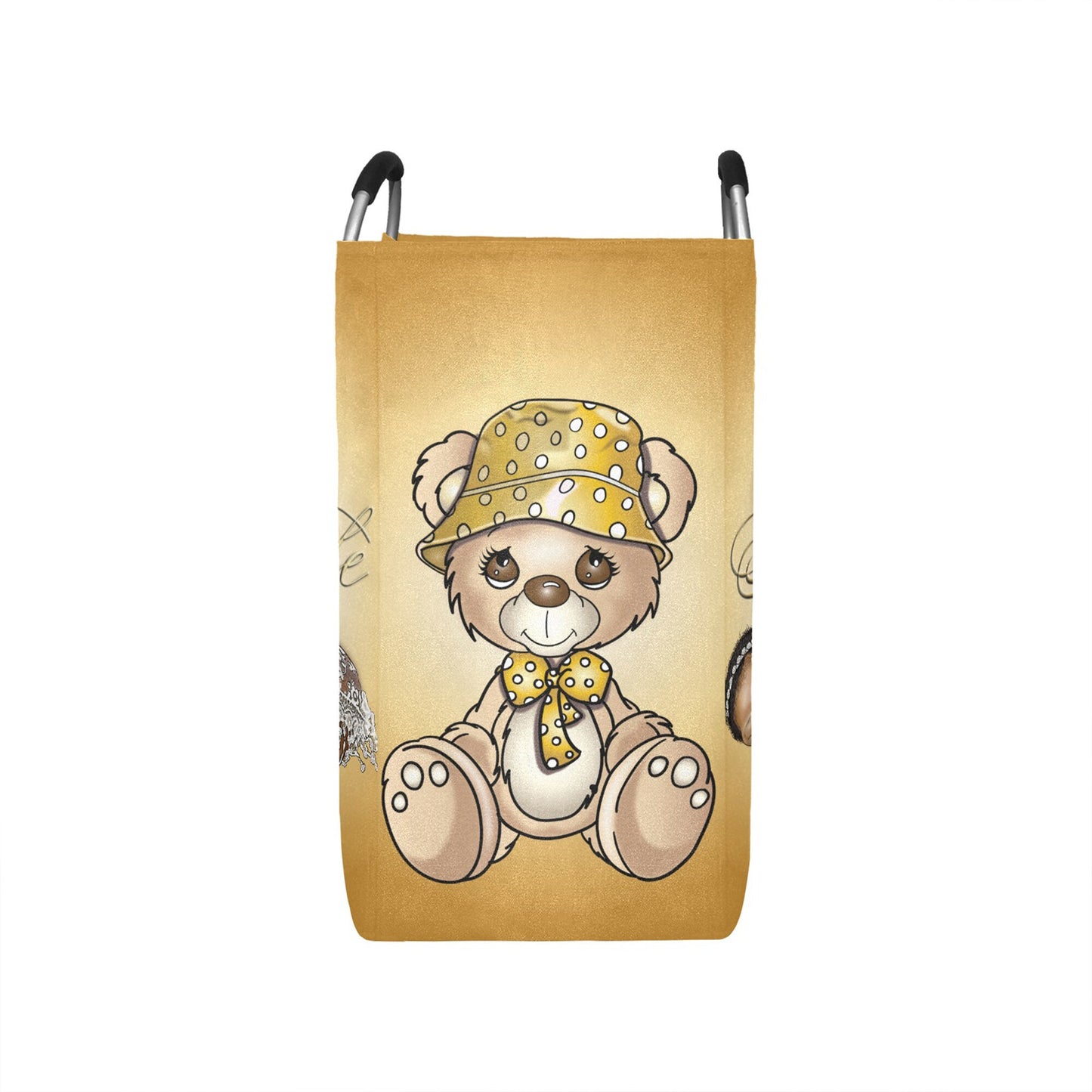 Personalized Baby Hamper/ Laundry Bag/ African American Baby Boy Laundry Basket/ Storage Basket/ Baby Shower Gift