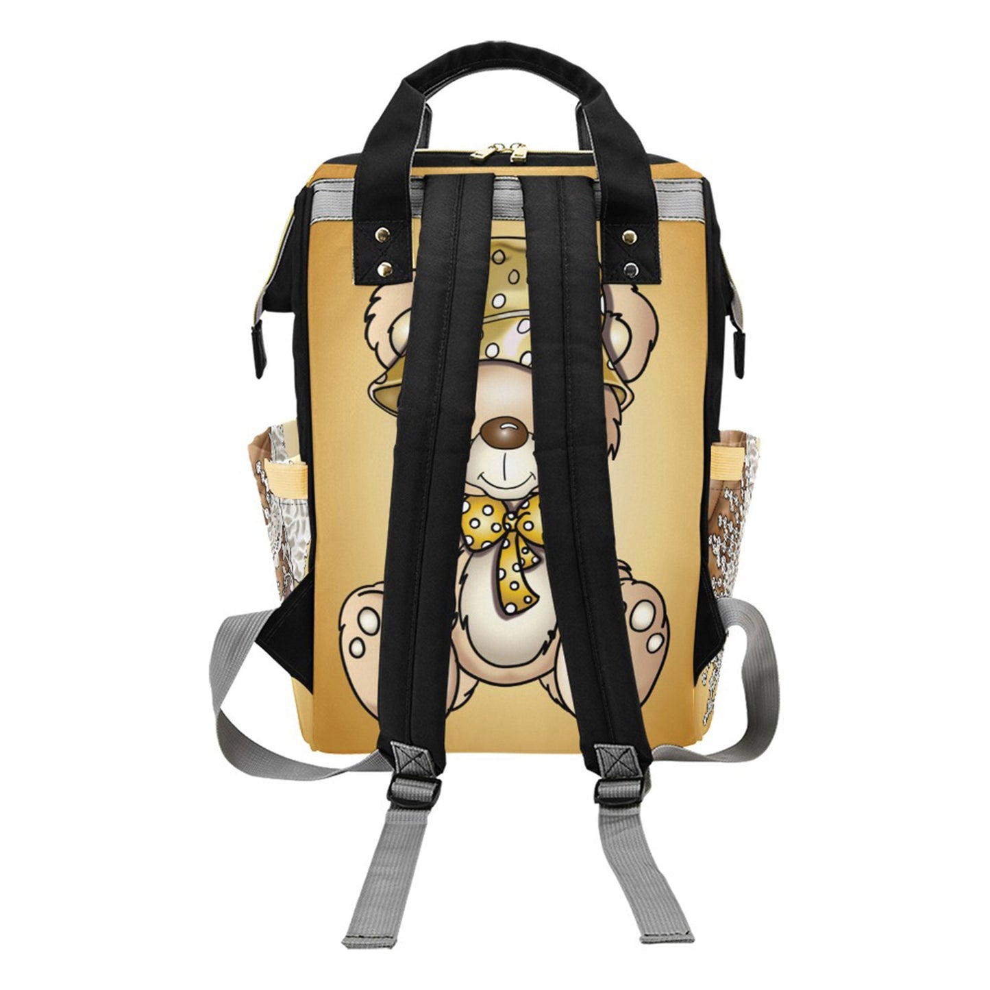 Afro Personalized Baby Bag/ Diaper Bag/ African American Baby Girl Backpack/ Clothing Bottles Bag/ Baby Shower Gift