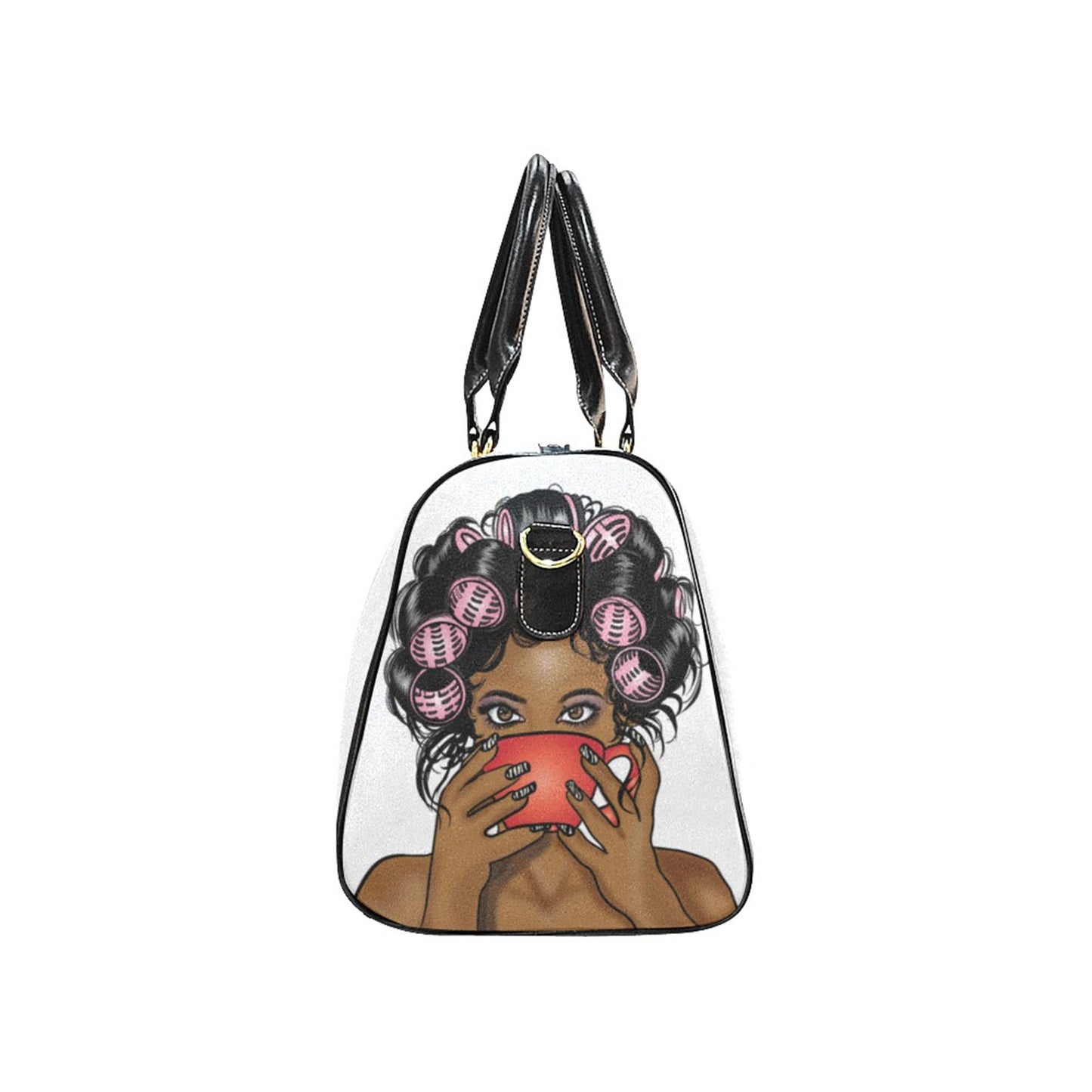 Travel Bag, African American Duffle Bag, Weekend Travel Bag