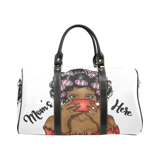Travel Bag, African American Duffle Bag, Weekend Travel Bag