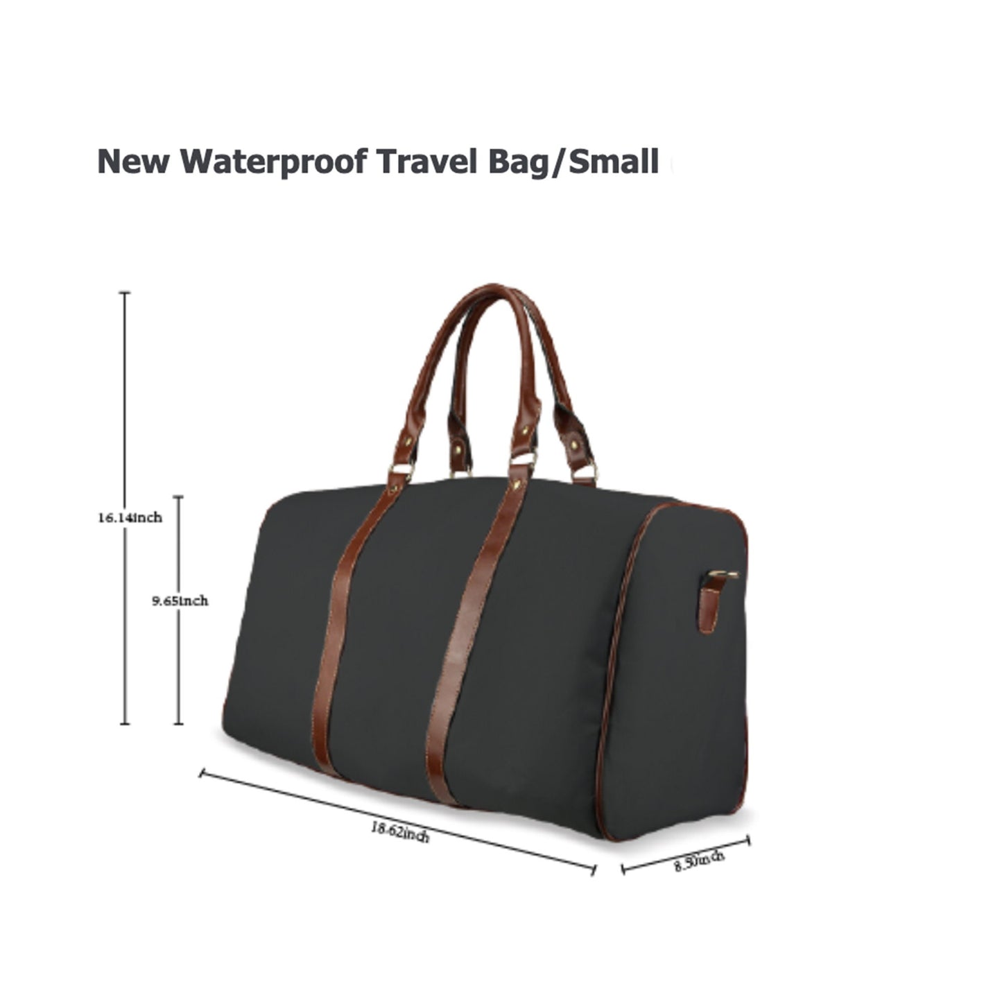 Personalized Black Girl Travel Bag, African American Duffle Bag, Weekend Travel Bag