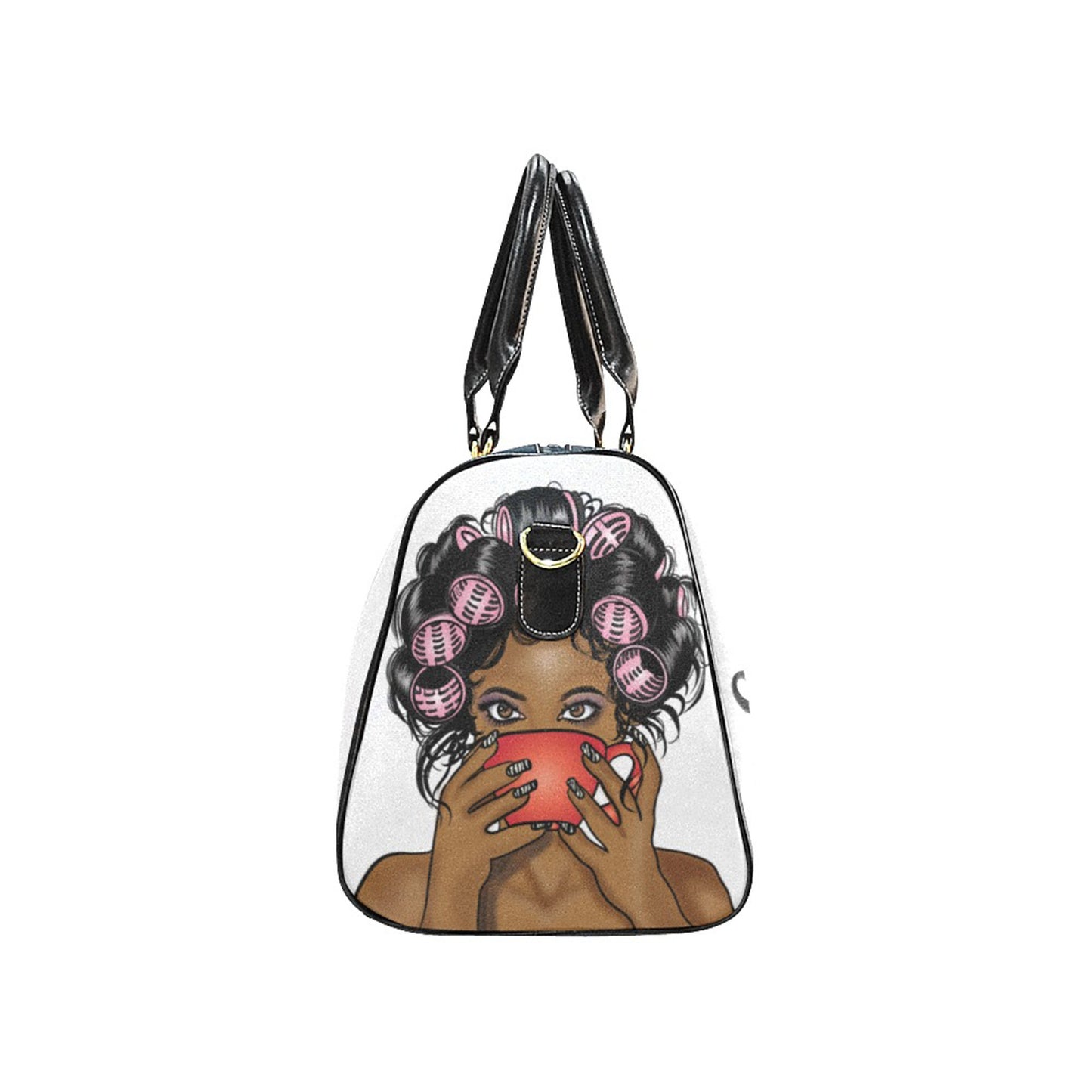 Travel Bag, African American Duffle Bag, Weekend Travel Bag