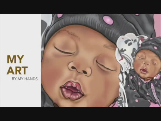 Afro Personalized Sports Baby Bag/ Diaper Bag/ African American Baby Boy Backpack/ Clothing Bottles Bag/ Baby Shower Gift